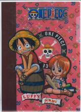 แฟ้มซอง A4 วันพีซ One Piece - Luffy &amp; Nami